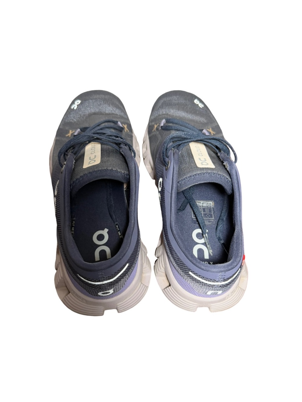 On Running Cloud Women’s Running Shoe - Navy with Lavender Accent size 8 - Picture 5 of 8